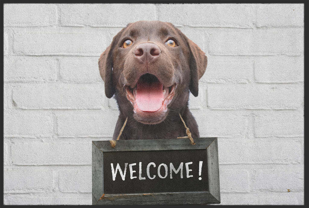 Fussmatte Welcome Hund 10196-Matten-Welt